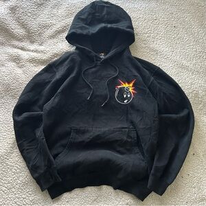 The Hundreds Adam Bomb Black Hoodie, Size m